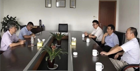 江蘇省鋼協(xié)陳洪冰副會(huì)長(zhǎng)來(lái)訪吉瑪公司